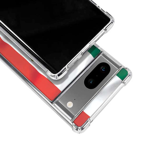 Mexico Flag Google Pixel 7a Clear Case